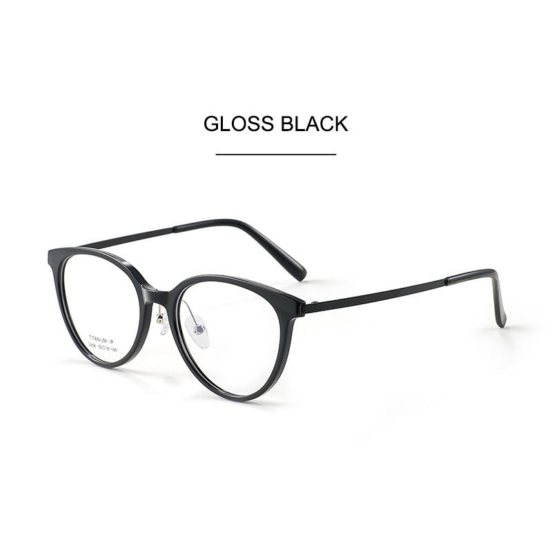 

Luxury Vintage Fashion Glasses Frames Women s Cat-Eye Eyeglasses Ultra-Lightweight Feel Natural-Looking Retro Eyewear