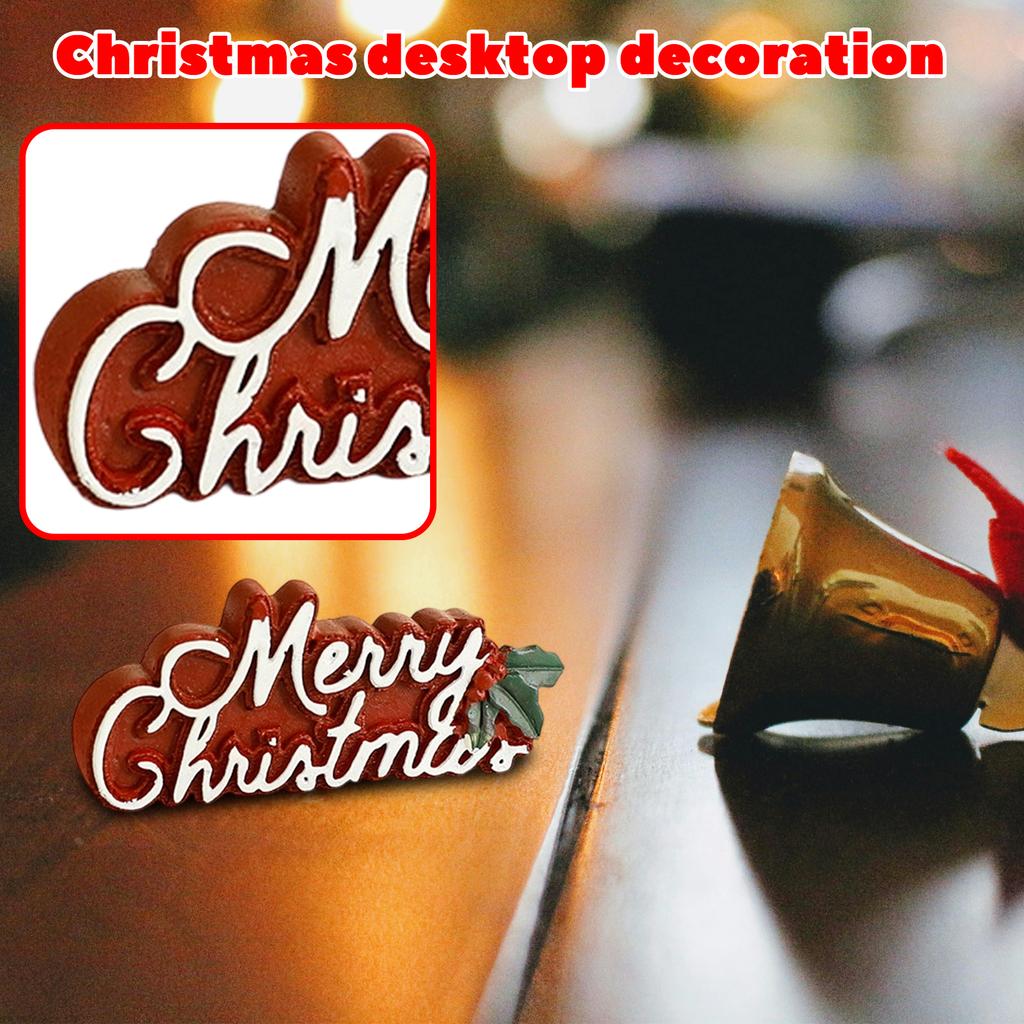 Christmas Gift Creative Resin Crafts Micro Landscape/ Ornaments Christmas Tree Ornaments