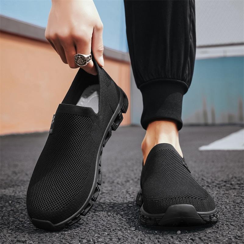 Fashion Sneakers Men's Mesh Casual Shoes Men Athletic Lightweight Breathable Dress Shoes Men Comfortable Walking Oxford Shoes Trainers