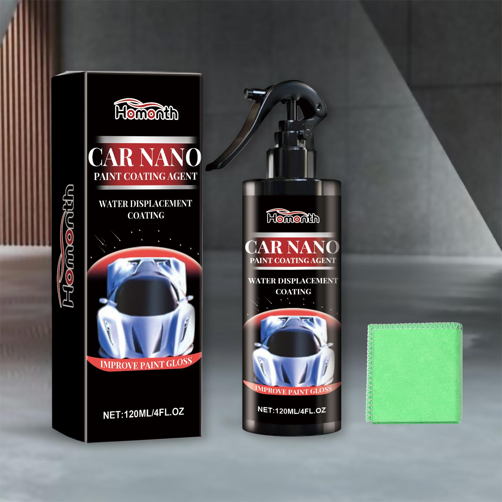 

Автомобильный водоотталкивающий агент Автомобильный Очистка и Дезактивация Нано Покрытие Автомобильный Водоотталкивающий Агент Туман HOMONTH Автомобильный Нано Покрытие Краски Агент 120ml