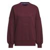 Adidas KTX45 Maroon Fleece College Style Size S Women's Loose-Fit Hoodie, (JG3817),