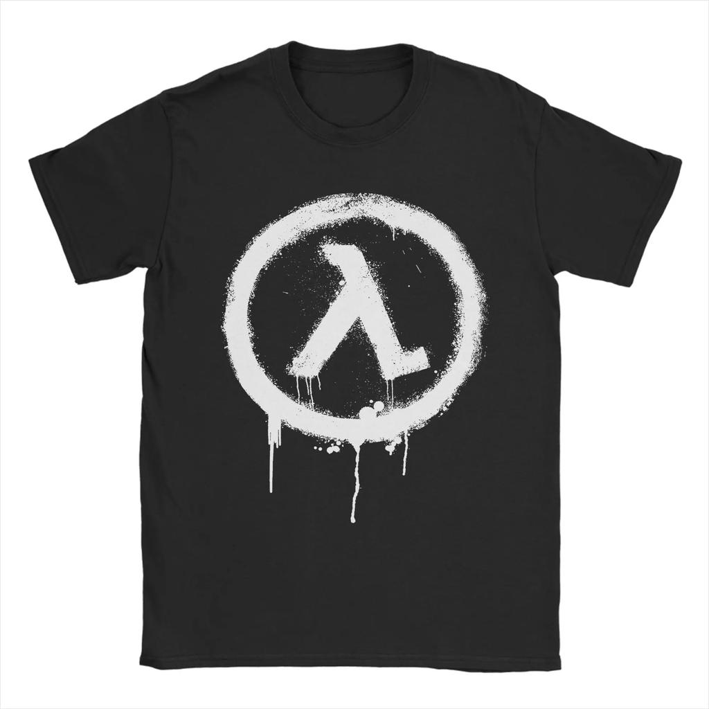 Half Life Video Games T-Shirts Men Women Creative Cotton Tee Shirt O Neck Short Sleeve T Shirt Clothing