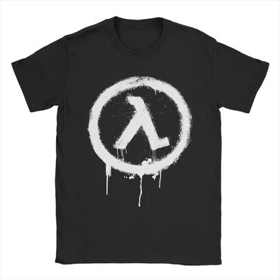 Half Life Video Games T-Shirts Men Women Creative Cotton Tee Shirt O Neck Short Sleeve T Shirt Clothing