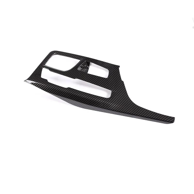 

ABS Carbon fiber Style For BMW 5 Series G30 2018-2026 Center Console Gear Shift Panel Cover Trim Car Accessories