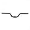 Aluminum Bike Fixed Gear Riser Bar Handlebar 25.4mm*520mm (black)