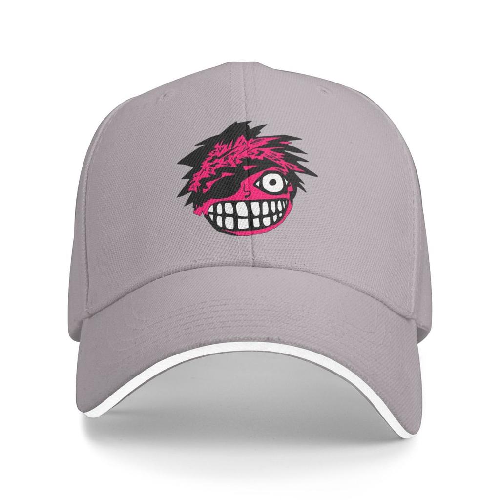 Gorillaz Punk Rock Band Baseballkappen Snapback Baseballmützen Atmungsaktiv Lässig Kappe Outdoor für Männer und Frauen