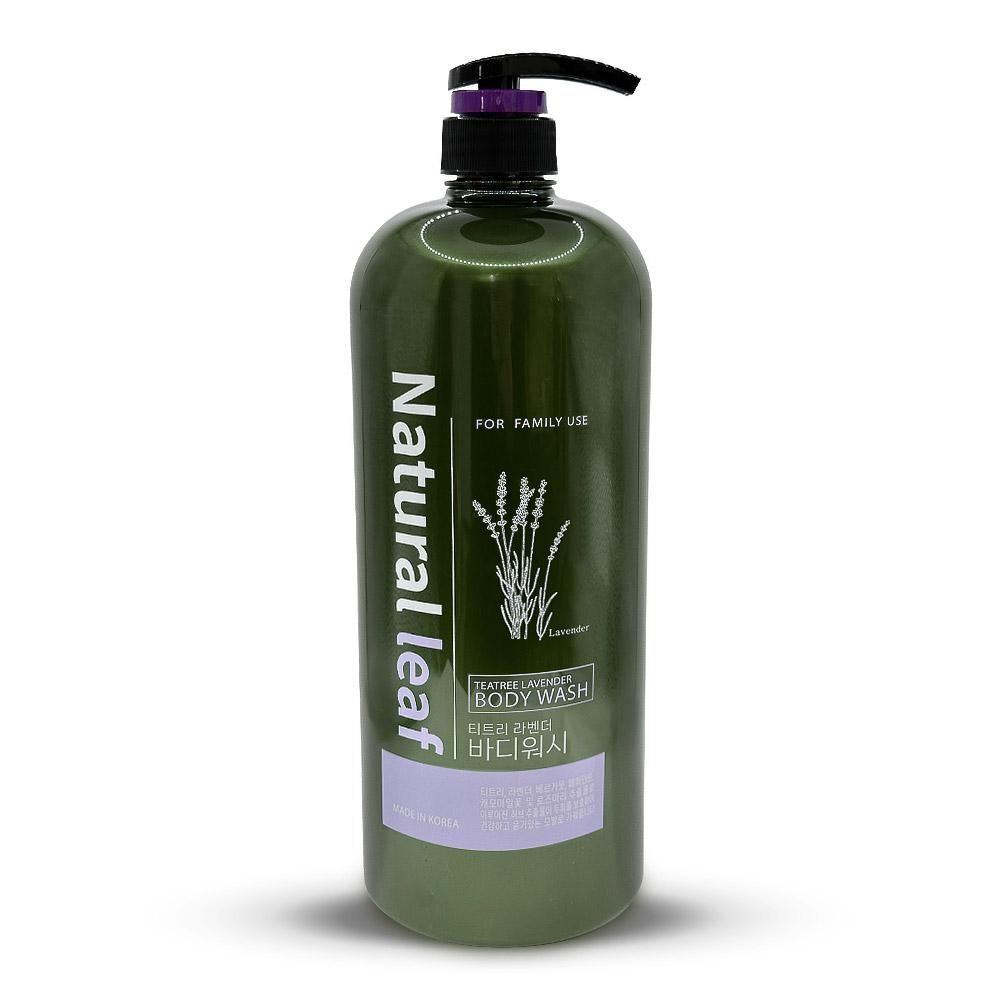 NATURAL LEAF Tea Tree Lavender Flower Scent Body Wash 1500ml