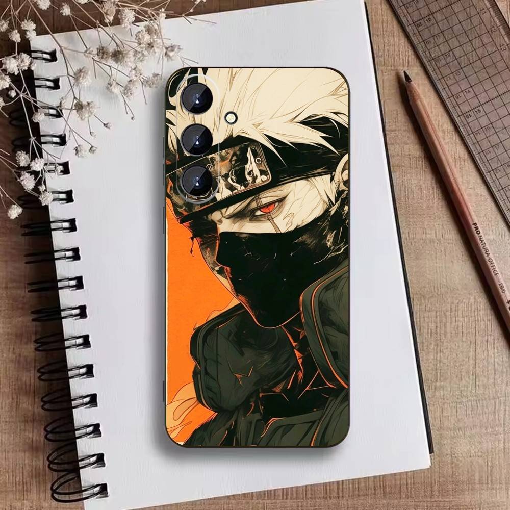 Anime M-Narutos Cover Phone Case For Samsung Galaxy A73,A72,A71,A70,A52,A51 Others Soft Black Cover