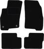 Black Velour Floor Mats For: Fiat Grande Punto Hatchback (2005-2009)