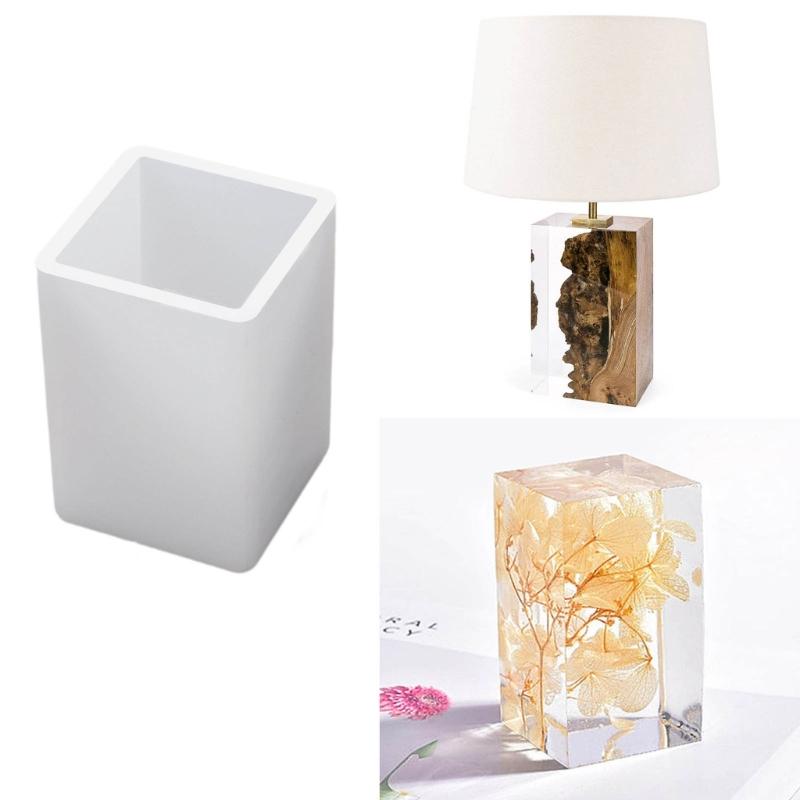 Square Round Rectangle Mould Geometric Decorative Ornament Decors Silicone Mold