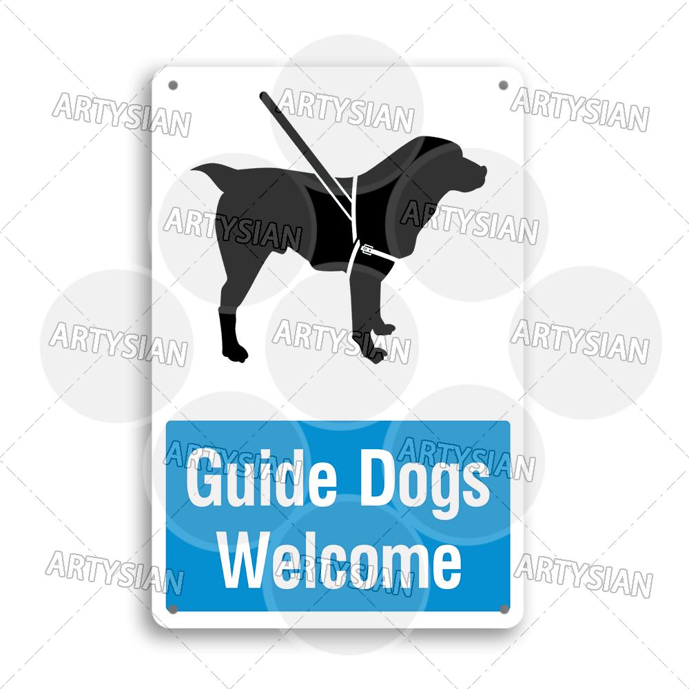 Beware of Dog Warning Metal Sign No Dogs Allowed Do Not Leave Dog Pet safety Dog Friendly Café Guide Dods Welcome Plaque