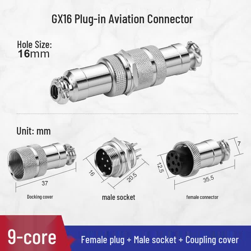 KUICC Aviation Plug and Socket Cable Connector
