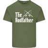 The Rodfather Funny Fishing FisherUnisex Unisexs Light Cotton TShirt