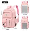 Travel Backpacks Bookbag for Women & Men Boys Girls School College Students Backpack Durable Water Resistant Pink