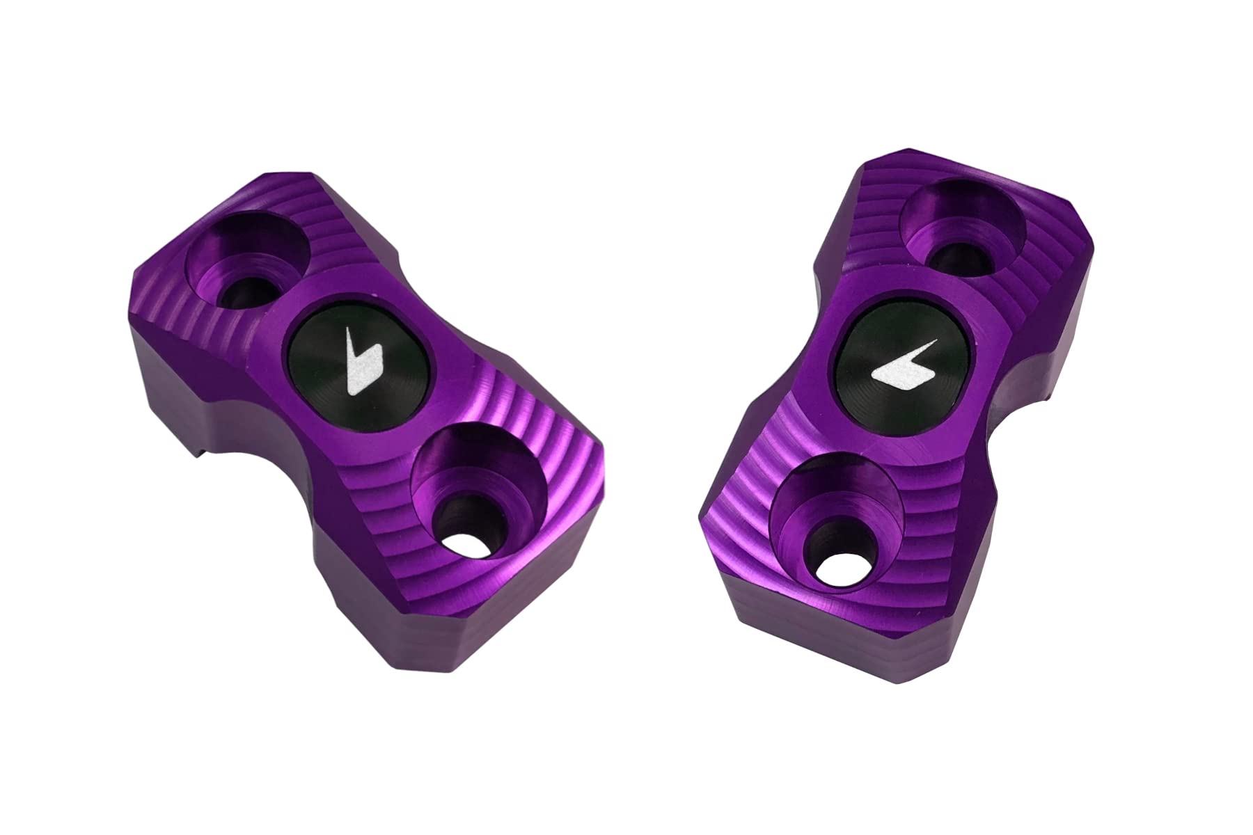 BIKERS Master Cylinder Clamp for ZX-25R Ninja650, Aluminum, 2pcs, Purple, BK-K0178-PUR фиолетовый