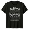 Do It With Passion Worth T-Shirt Streetwear Typography Motivational 2026