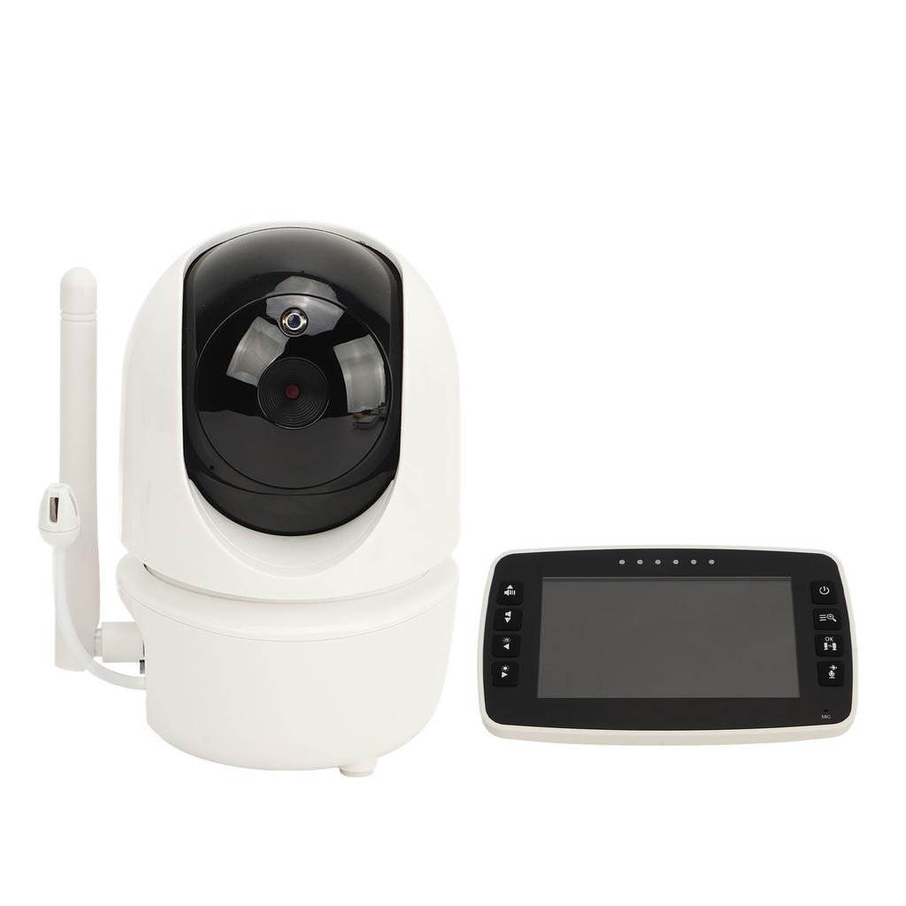 SM43A Baby Monitor Wireless Video Baby Monitor with Camera Ball Head Rotation Room Temperature Detection 2 Way Talk