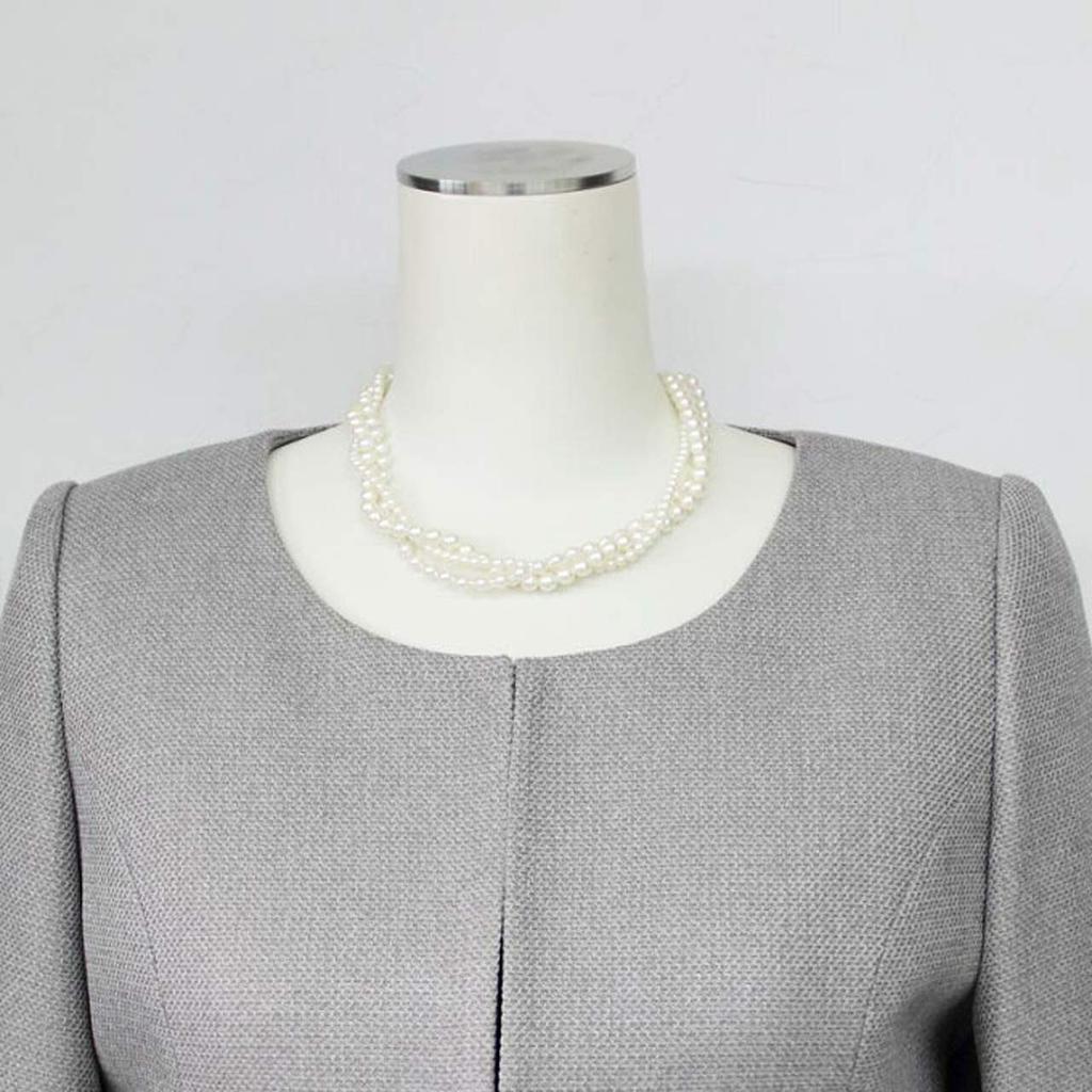 Gedrehte Perlenkette für Formell [Black Gallery] B-GALLERY Damen,