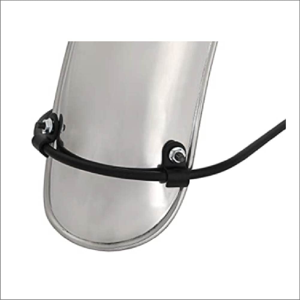 Life Design Universal Front Fender for Super Cub C50 C70 C90 Little Wind and Tire Fender Stay Johnson.44 Cub, Protection, Brake, Clearance, (Plated)
