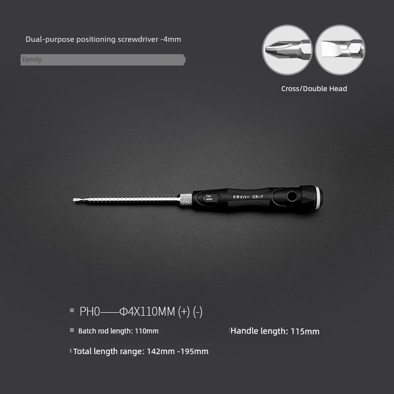 

Green Forest Energy Ratchet Screwdriver Dual-Purpose Small Screwdriver Multi-Functional For Home Disassembly Repair Cross Word Screwdriver Can work -4mm dual-purpose screw knife