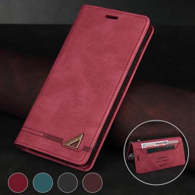 Diebstahlsichere Leder-Flip-Wallet-Hülle für Xiaomi 14 13 13T 12T 11T Poco X6 C65 F5 Pro Redmi 13C 12C 10 10C 9 9A 9C 9T Note 13 Pro