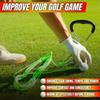 WIth Ground Nails Golf Training Rope 55.11IN Length Golf Training Tool  Golf Swing Practice