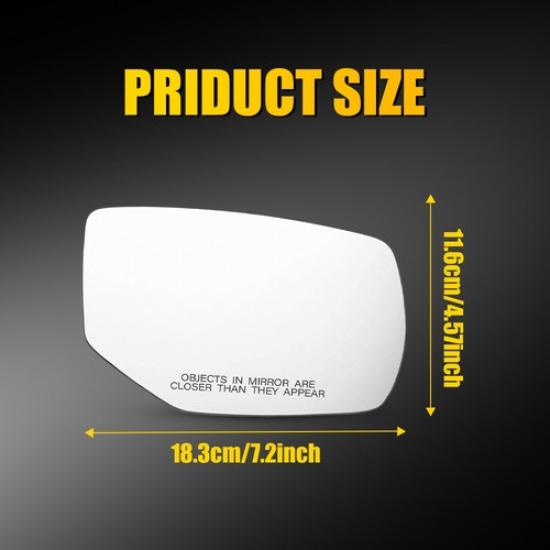 Spiegelglas für 2013-2017 Honda Accord Beifahrer Rechtsseite RH 76203T2GA91
