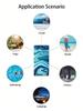 1pc Style Blue Mandalay Pattern Beach Towel,Ultra-Fine Fiber Beach Blanket,Highly Absorbent Bath Towel,Suitable For Summer