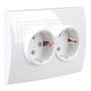 Strong  220-265V Double ground Wall Plugs  designs  for Best  Performances & greatest  Safety in Your Modern Livings
