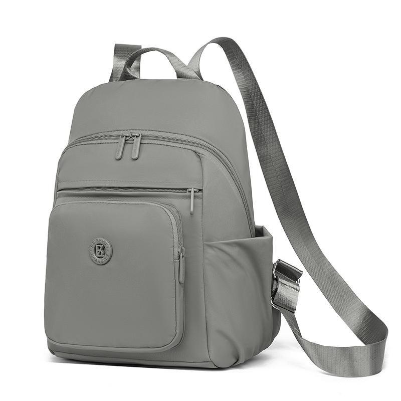 Women's Nylon Backpack with Multiple Pockets Lightweight Waterproof Daypack for Travel Daily