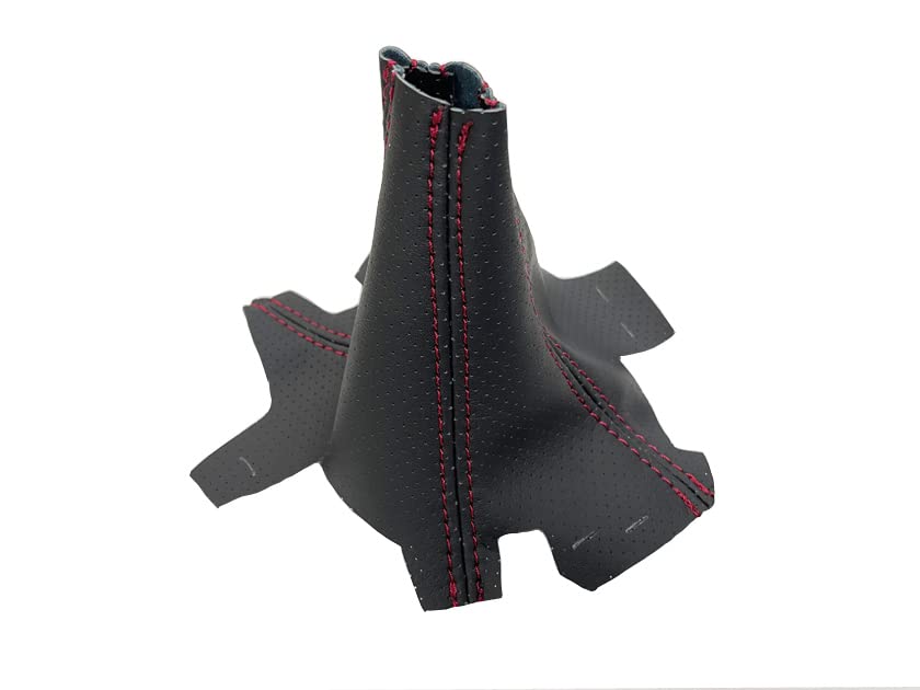 

Grazio & Co. GR Yaris Punching Leather Shift Boots with Red Stitch красный