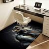Snake Office Carpet Chair Mat: Large Size, Non Slip Desk Pad for Home Decor, Sofa Rug, Office Use, Gift Suitable for Bedroom, Living Room, Any Room