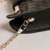 Fashion Pu Leather Mobile Phone Bag For Girls Casual Solid Color Chain Shoulder Bag For Women Gifts
