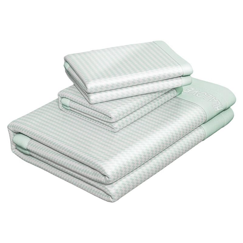 HLA Ice Silk Cooling Bed Mat 3-Piece Set
