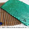 1/2/3M Laser Fish Scale Bronzing Fabric Spandex 4 Ways Stretch Fabric For Diy Sewing Dancer Swimwear Stage Performance Clothes