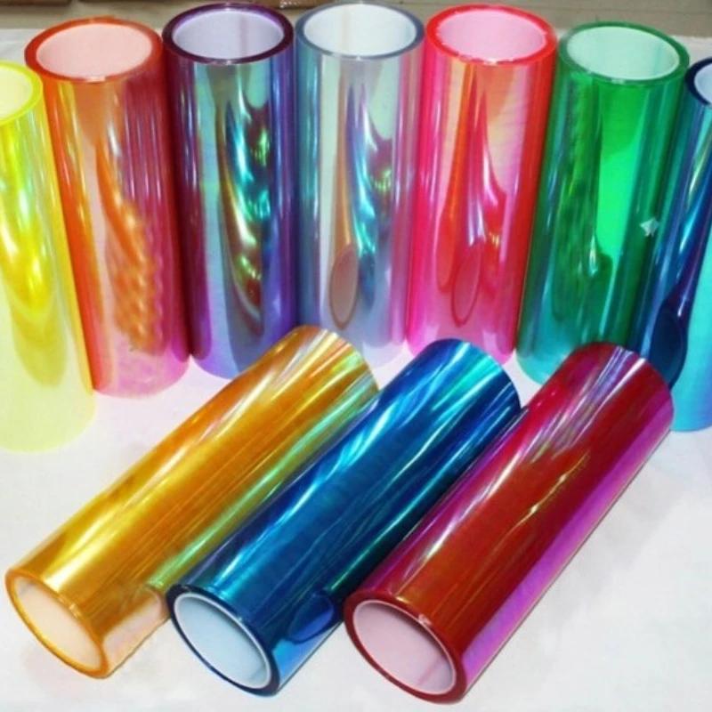 30CM X 100CM Car Styling Chameleon Headlight Taillight Vinyl Tint Sticker Light Film Wrap Sheet.