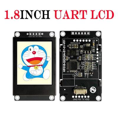 1.8" UART Serial LCD Display with Iron Frame, 128x160 Resolution