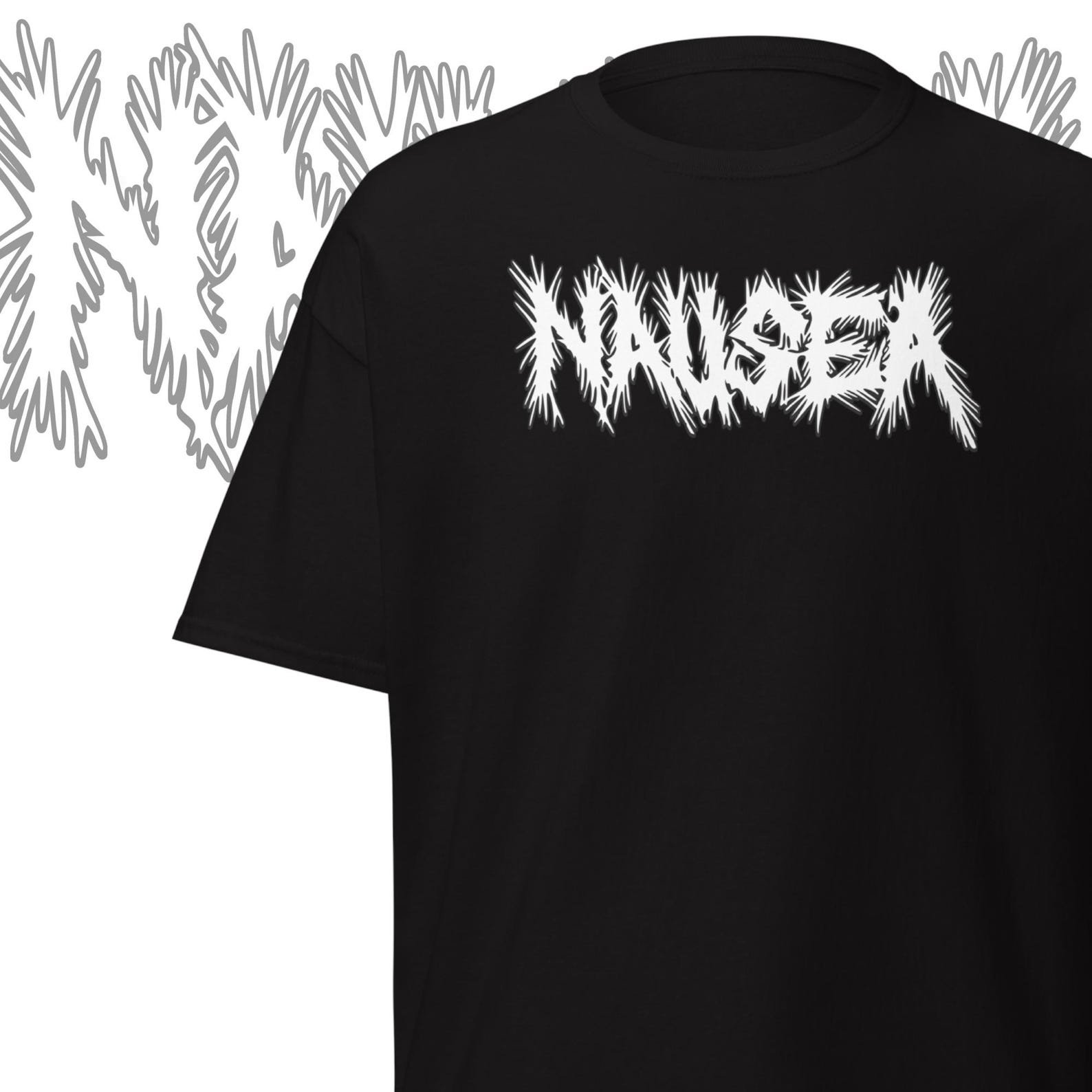 Nausea Band T-Shirt 4XL