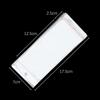 100pcs Transparent Self Adhesive Seal Plastic Storage Bag OPP Poly Pack Bag With Hang Hole Retail Packaging Pouch
