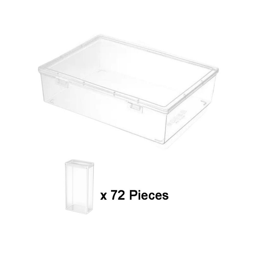 Transparent Perler Beads Storage Box Plastic Jewelry Container Beads Storage Box  DIY Crafts