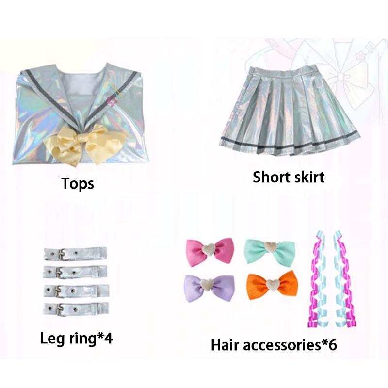 Girl Needy Overdose Amechan Kangel Cosplay Costume Halloween Carnival Outfits