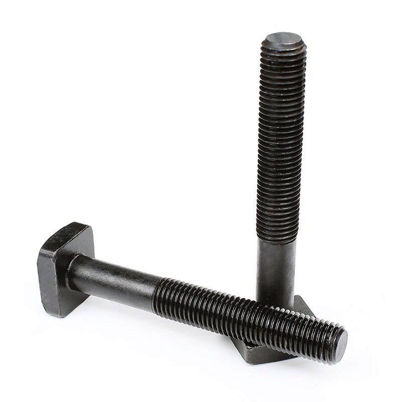 High-Strength T-Slot Nut Plate Screw M6-M30 Square Head T-Bolt, 2.9 Grade