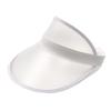 Summer Outdoor Uv Protection Sun Hat Unisex Transparent Pvc Plastic Advertising Hat Empty Top Hat