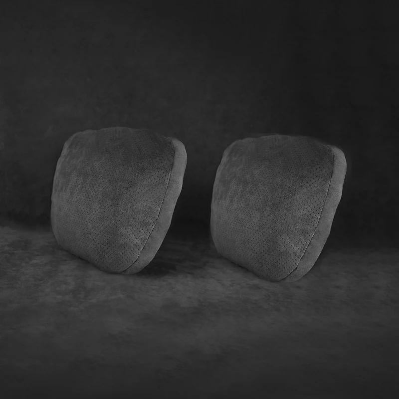 Italy Super Suede Car Maybach Design Headrest for Teala Model 3 Y X S Highland Mercedes Benz C W204 W205 W206 W212 W213 W177