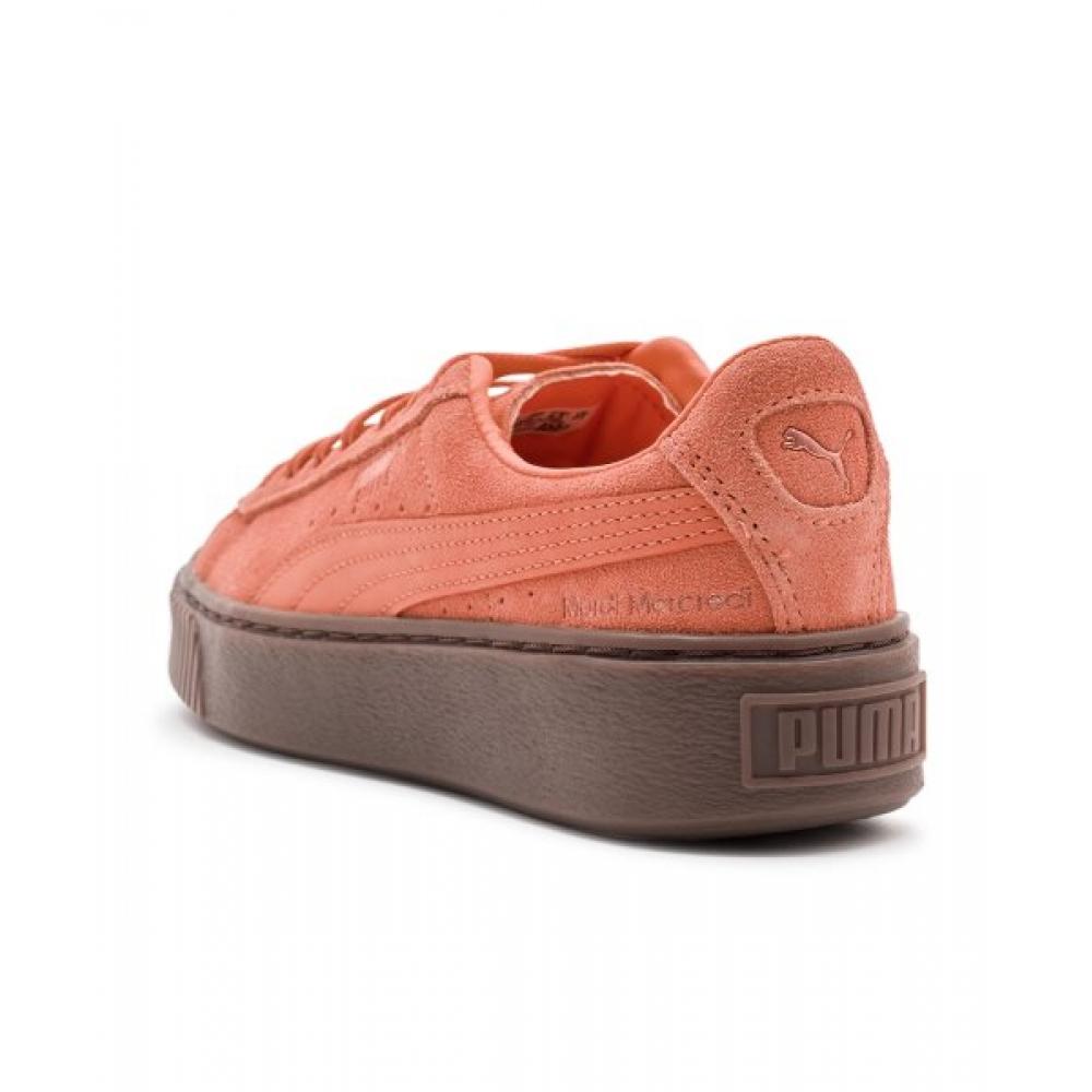 Puma  Puma  Puma X Mardi Mecrdi Suede Platform   Carrot  396259 02