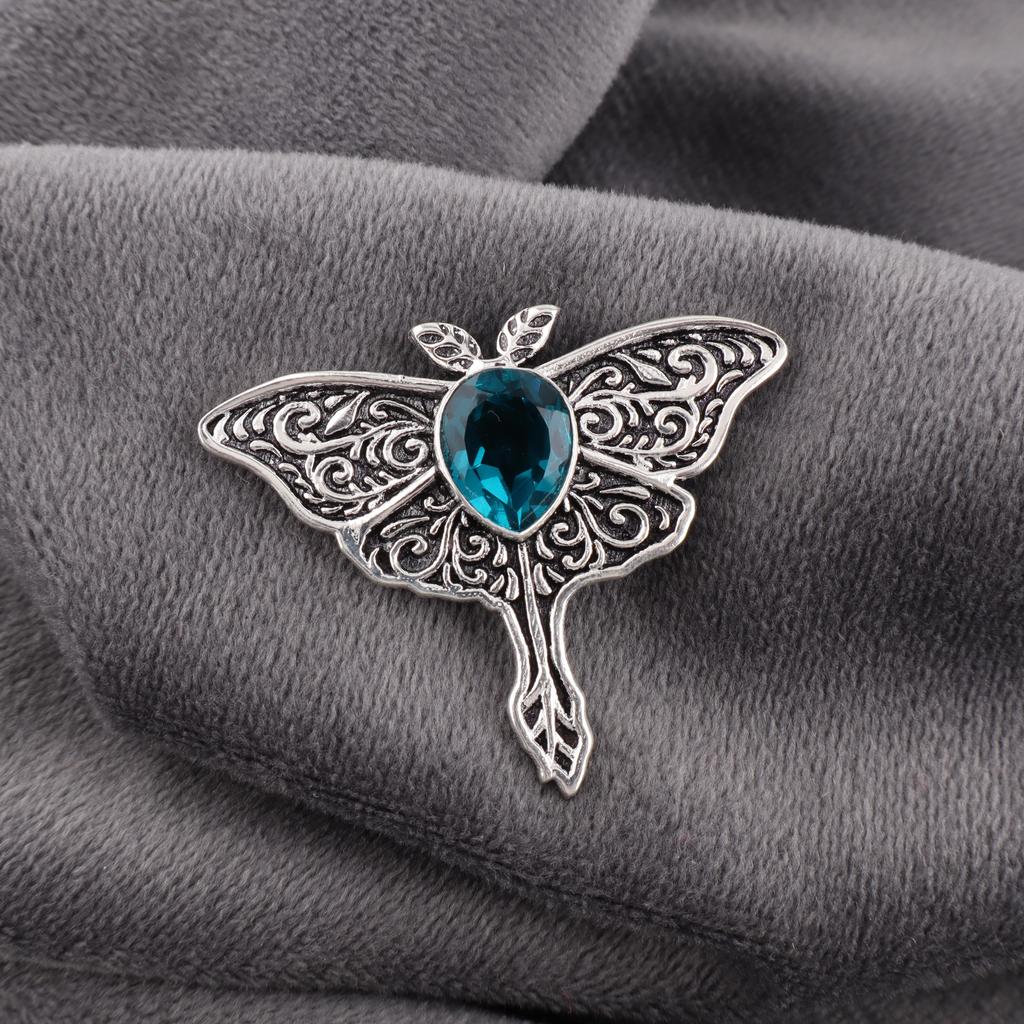 Apatite Gemstone Jewelry, 925 Solid Sterling Silver Jewelry, Handmade Gorgeous Silver Pendant For Thanksgiving Gift