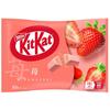 Velkokapacitní KitKat Jahodový 10 kusů 12 sáčků Cukroví Čokoláda Individuálně balené