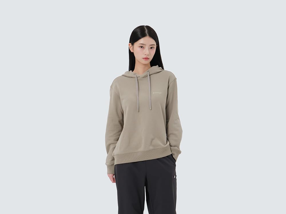 Snow Peak Land Hooded Anorak Khaki Medium Women's T-Shirt GS-S25FWFHD61 Parka, Beige,