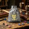 Divinations Tarots Card Dices Bag Small Wedding Bag Table Oracles Cards Game Bag Jewelry Storage Drawstring Tarots Bag