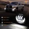 2 Pcs Car LED Fog Light Turn Signal Lamp Daily Running Lights For Dodge Ram 1500 2002-2008 Dodge Ram 2500/3500